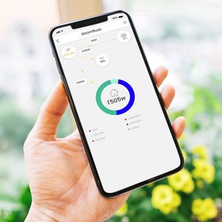 Home Energy App Stromfluss