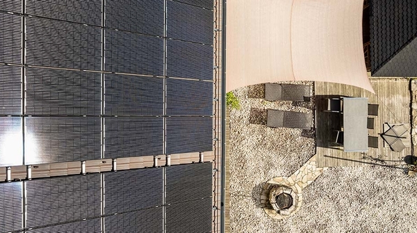  Solaranlage und Energiesteuerung für ein Einfamilienhaus in Niederscherli.