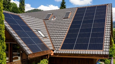 Solaranlage in Goldiwil