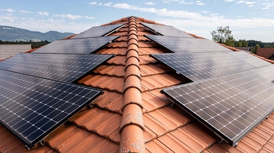 Solaranlage und Energiesteuerung für ein Einfamilienhaus in Wangenried.